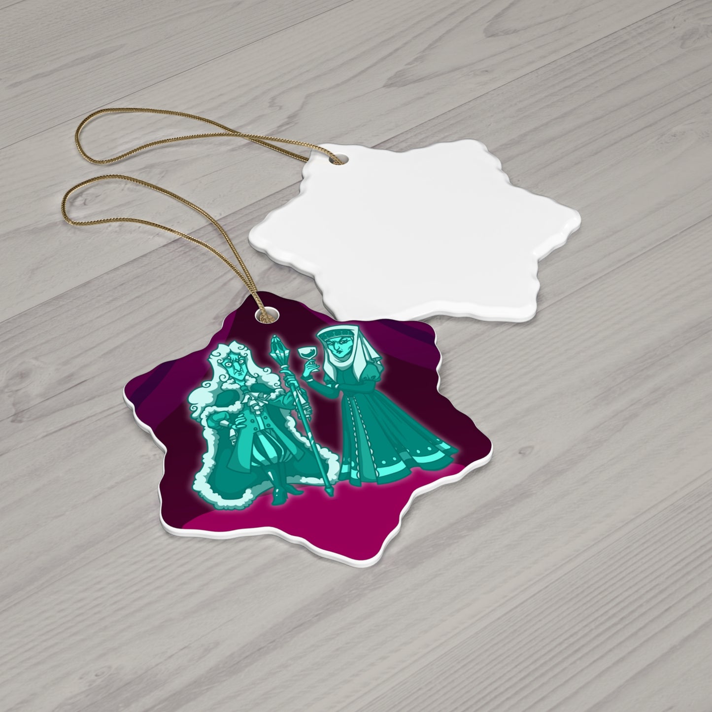 Spite Royalty Ceramic Ornaments
