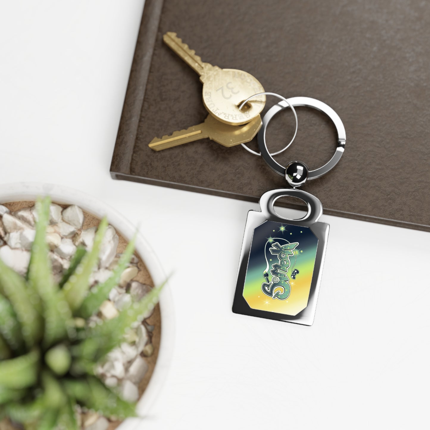 Simeck Emerald Keyring