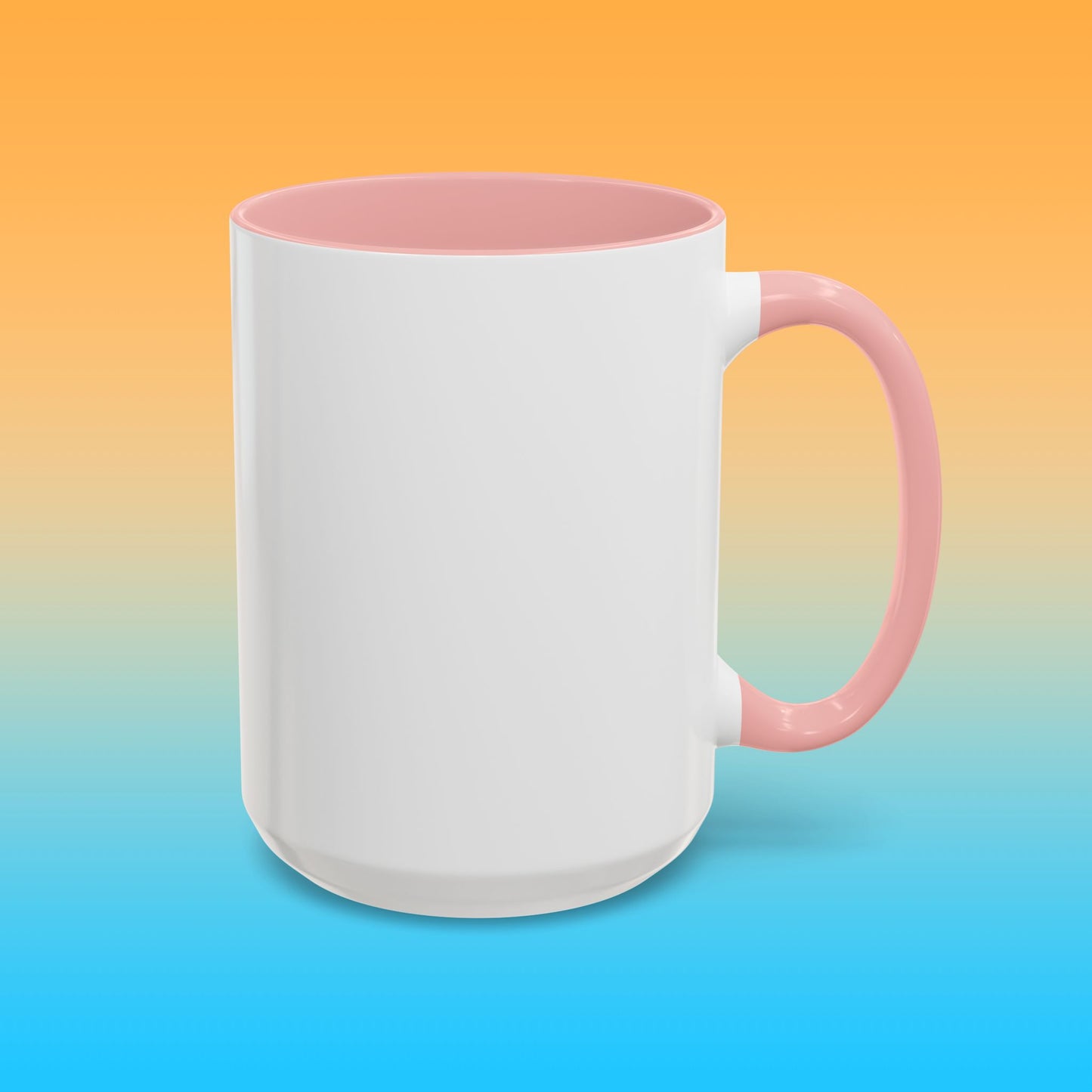 Fat Butters White Accent Mug