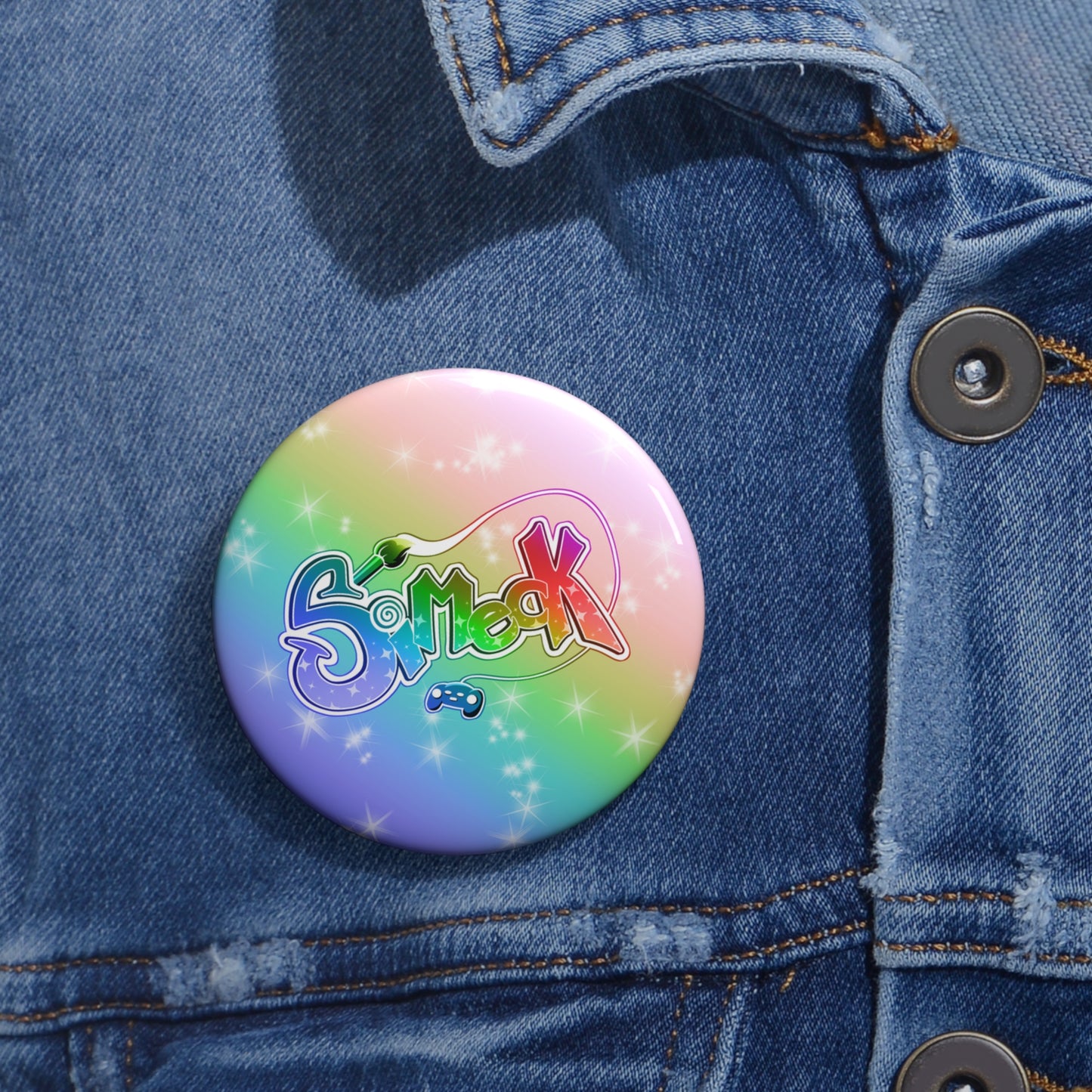 Simeck Pride Pin Button