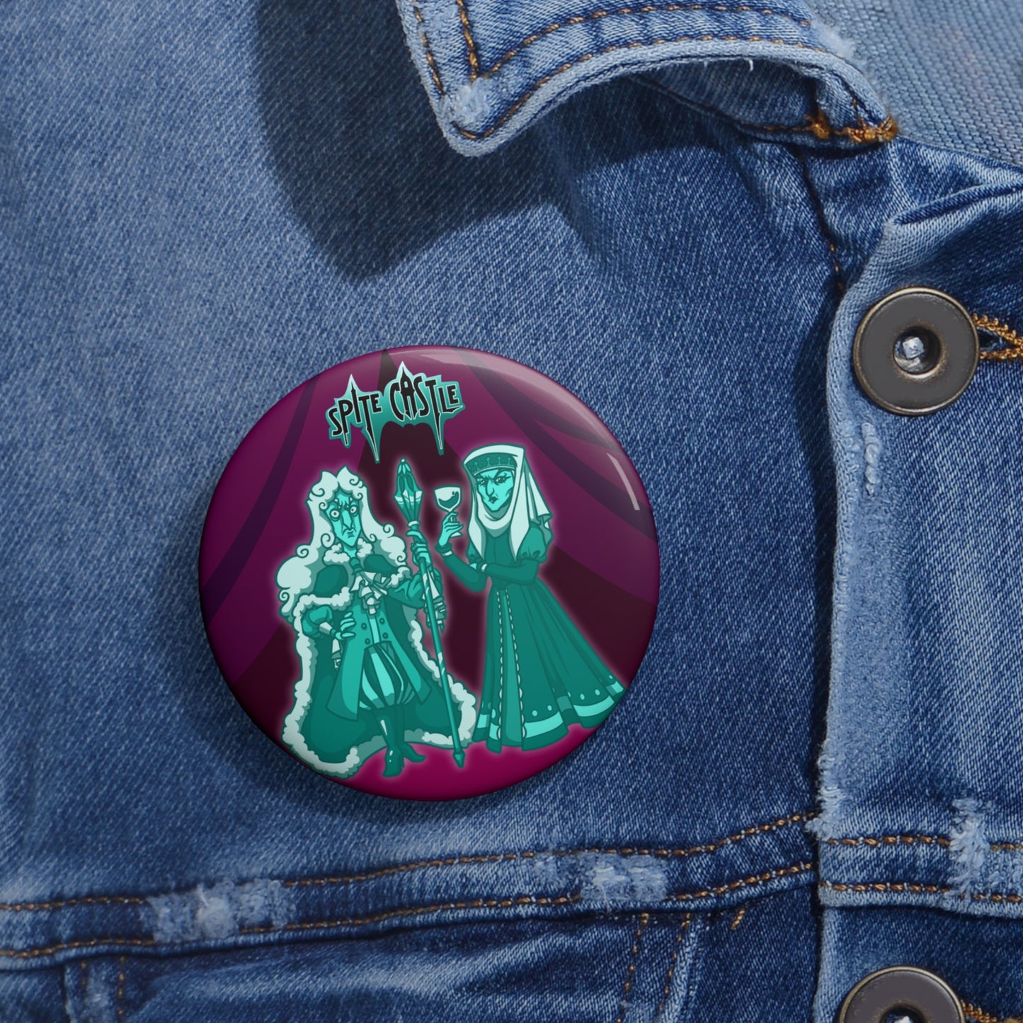 Duke & Duchess Pin Button
