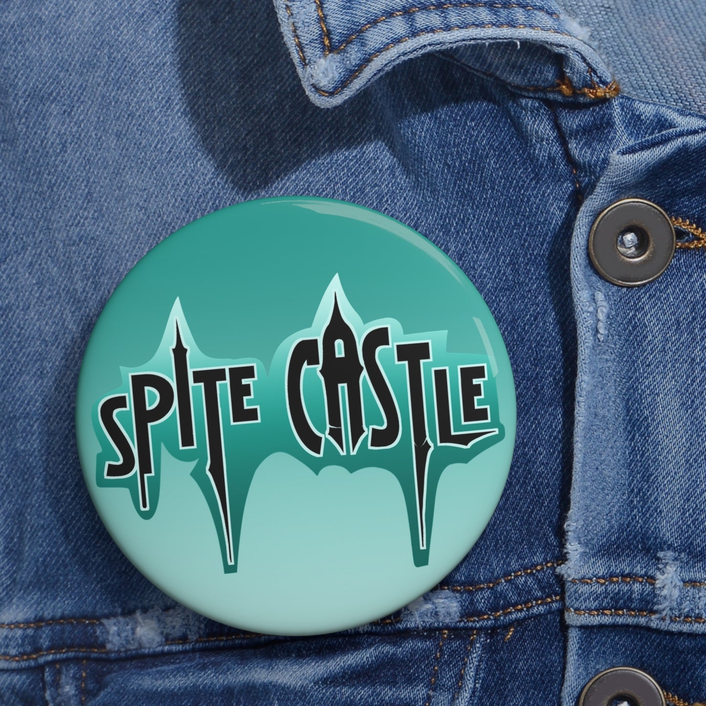 Spite Castle Classic Pin Button