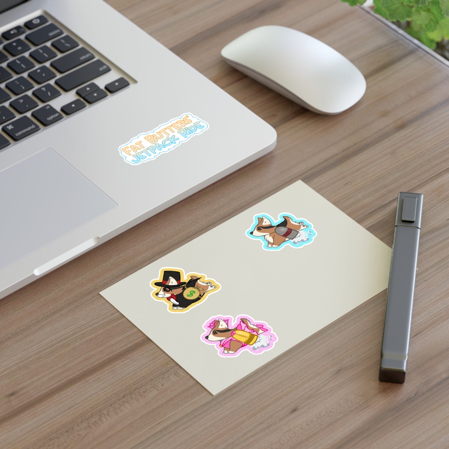 Pastel Butters Sticker Sheet