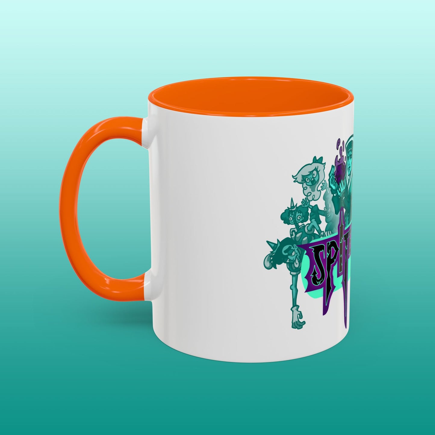 Spite Castle White Accent Mug