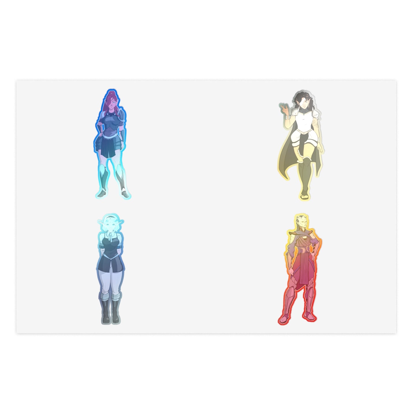 Full Size Girls From Lilak Sticker Sheet