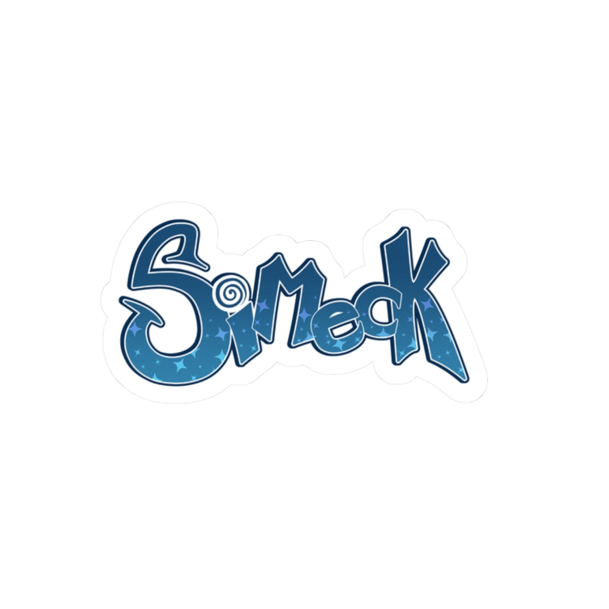 Simeck Sticker - Blue
