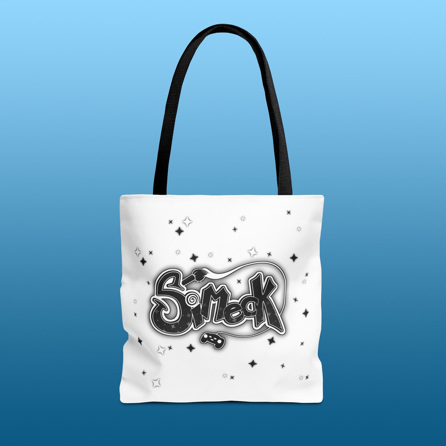 Simeck Black Tote Bag