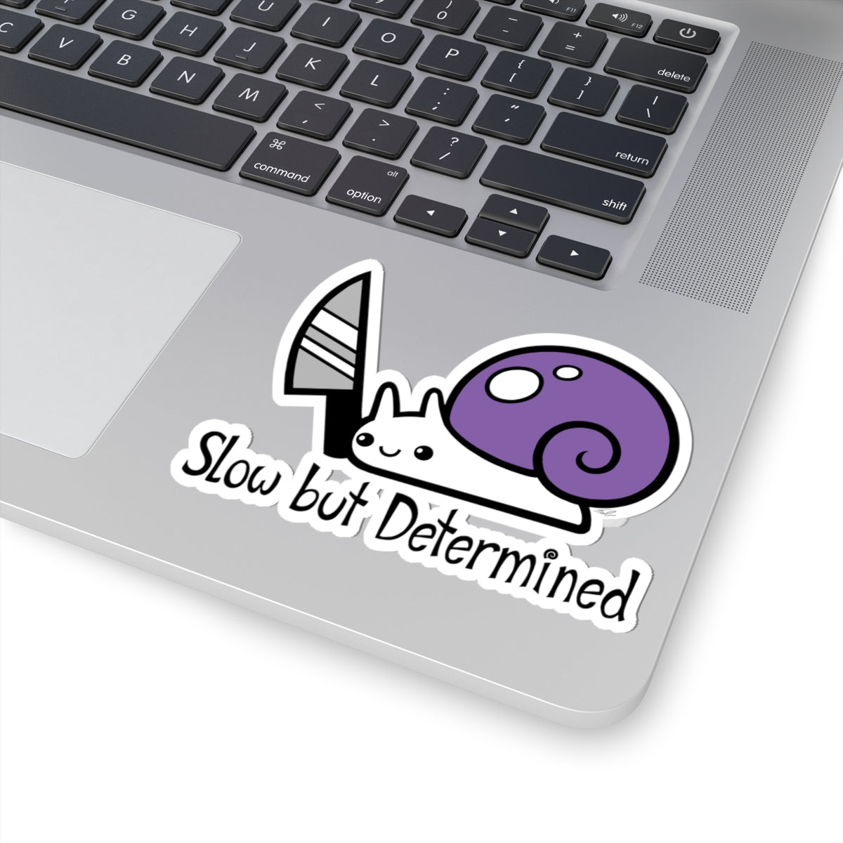 Snail on a Mission Sticker