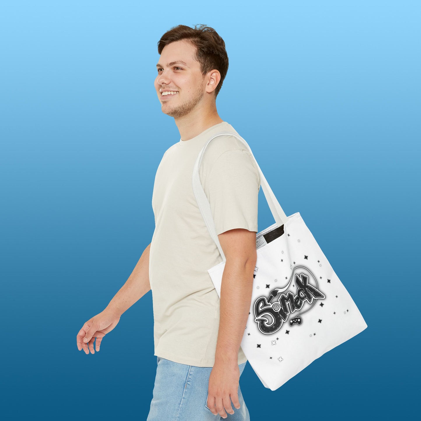 Simeck Black Tote Bag