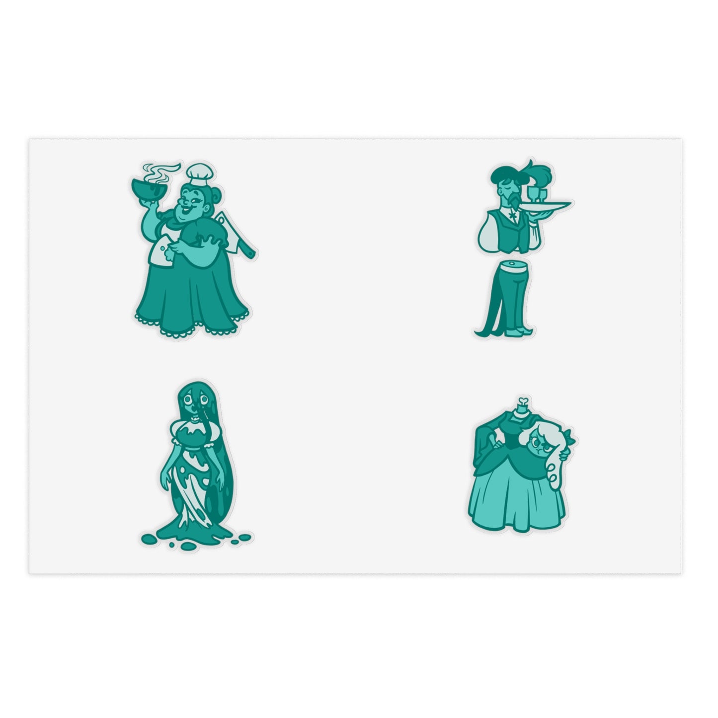 Spite Castle Staff Sticker Sheet