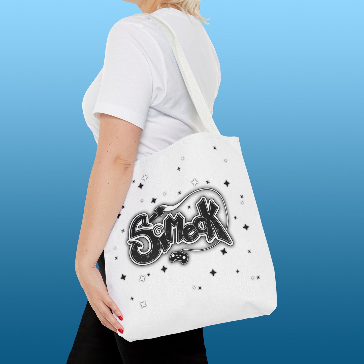 Simeck Black Tote Bag