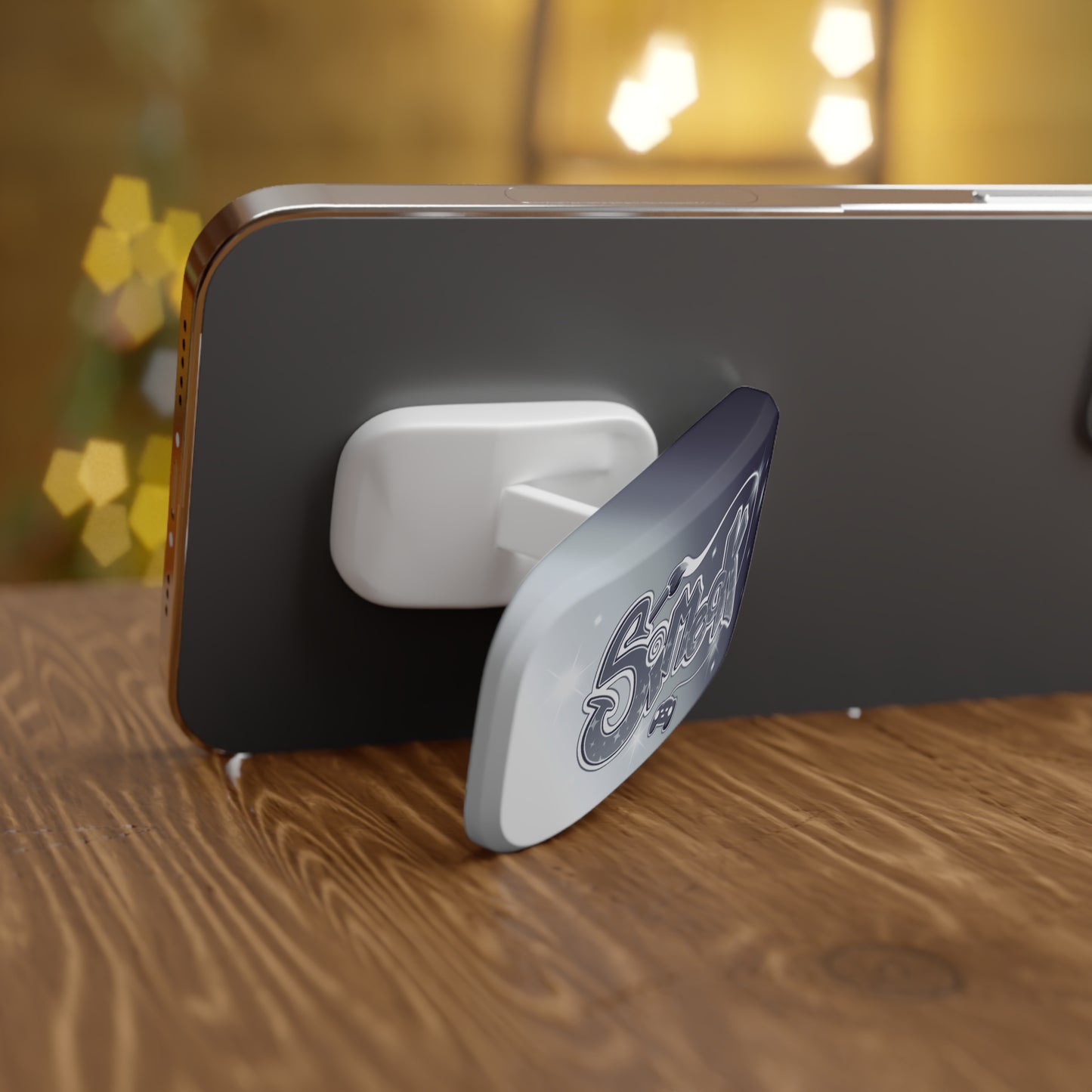 Simeck Quartz Phone Click-On Grip