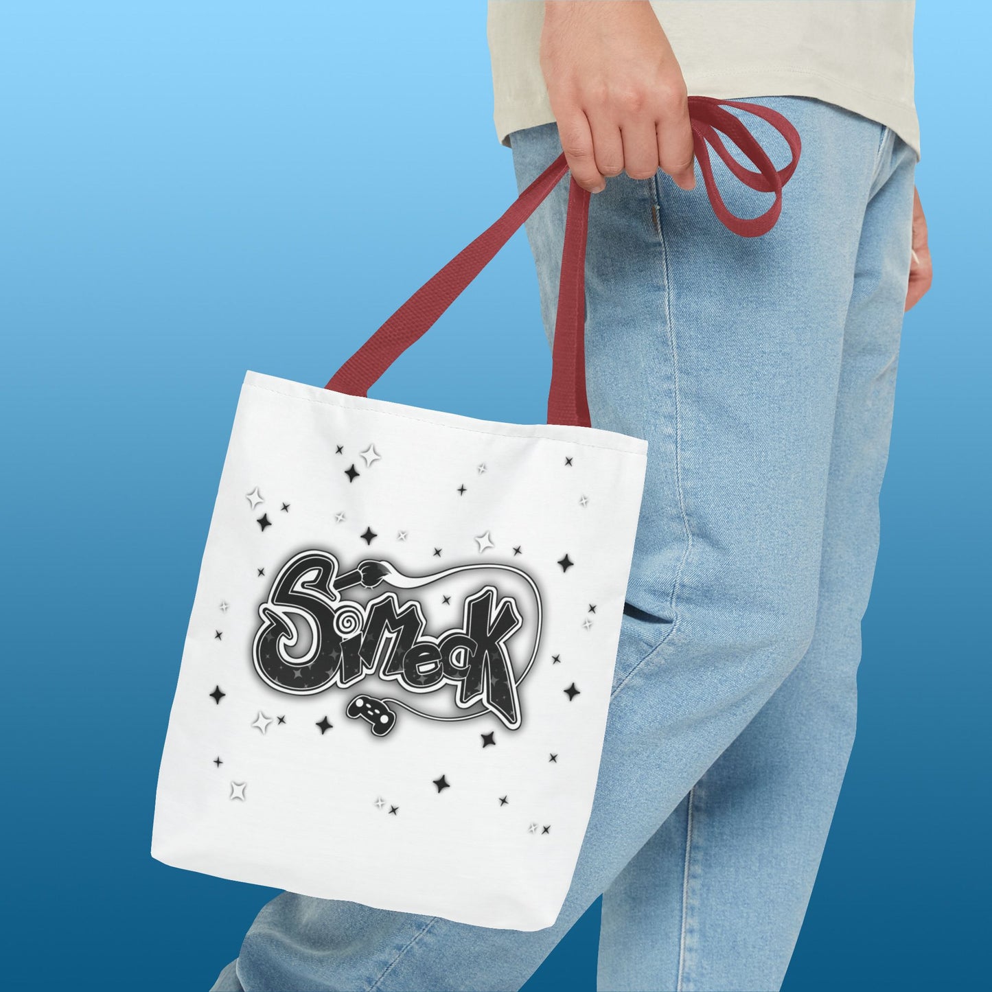 Simeck Black Tote Bag