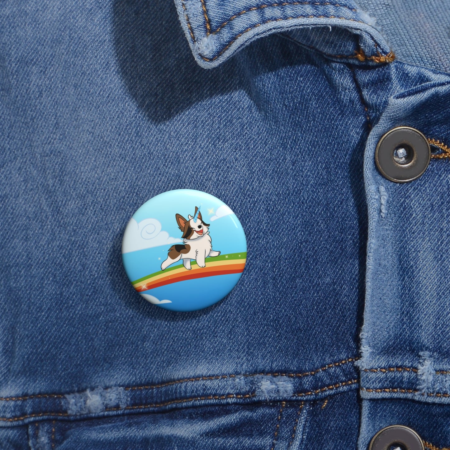 Unicorngi Pin Button