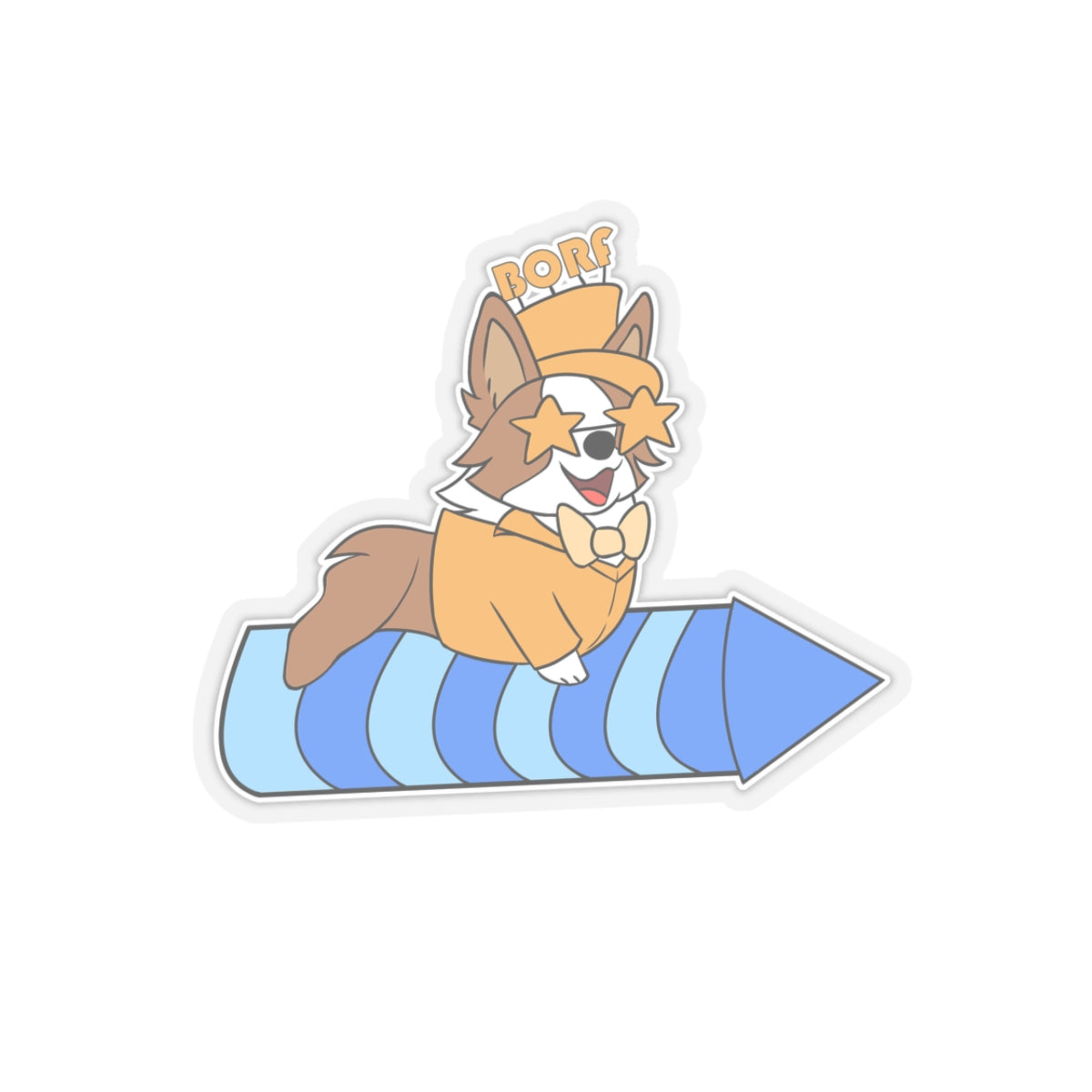 PartyCorg Sticker