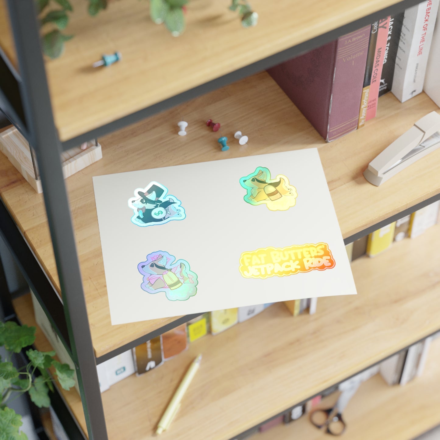 Pastel Butters Sticker Sheet