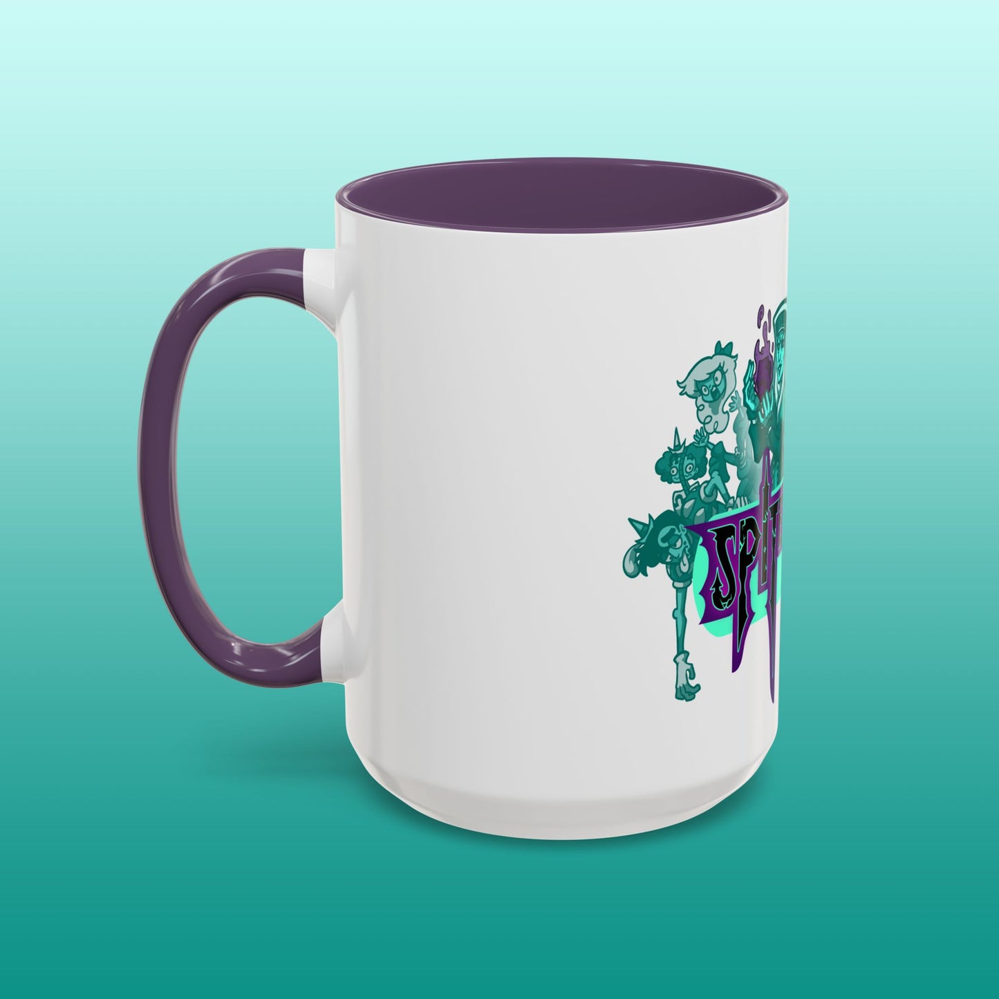 Spite Castle White Accent Mug