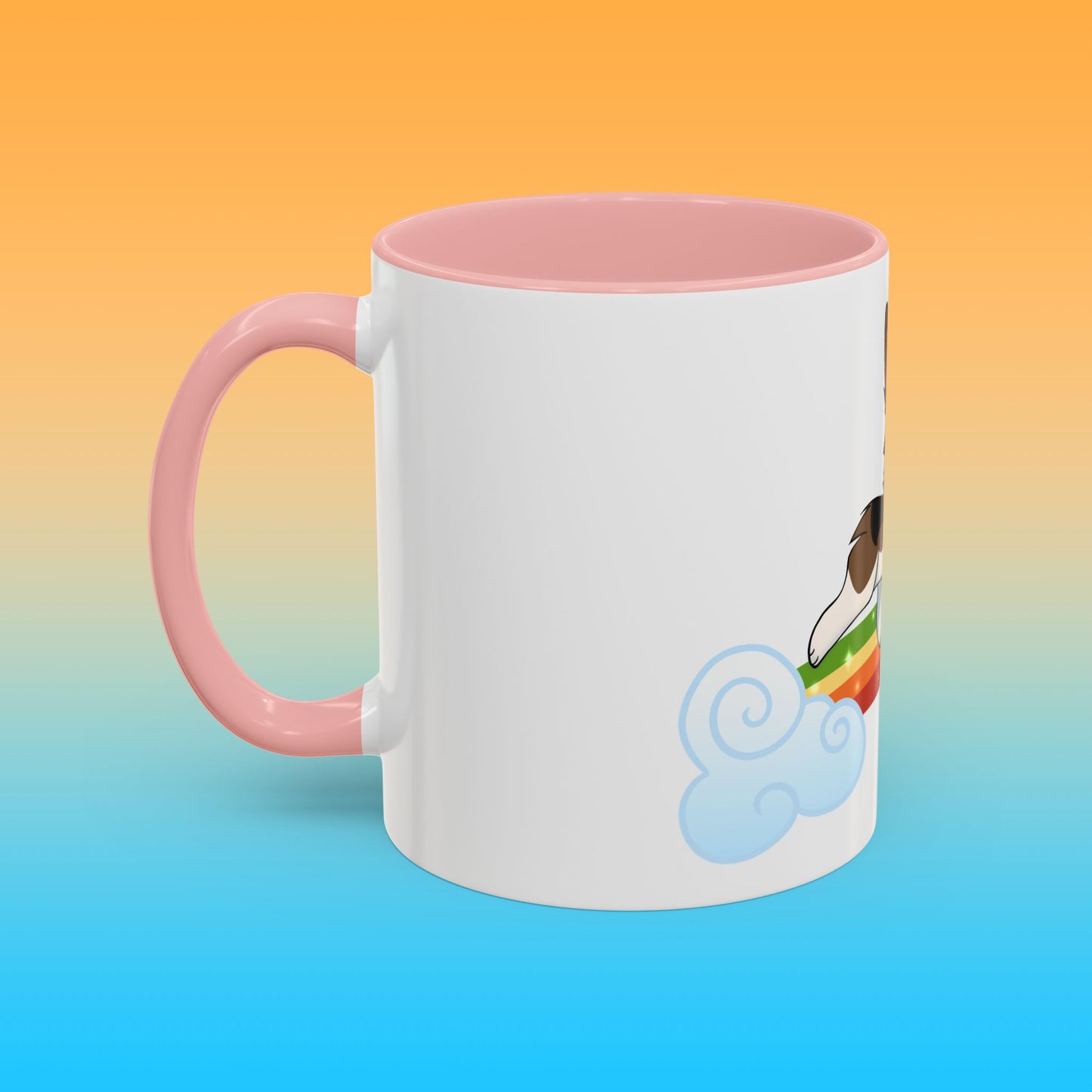 Unicorngi White Accent Mug