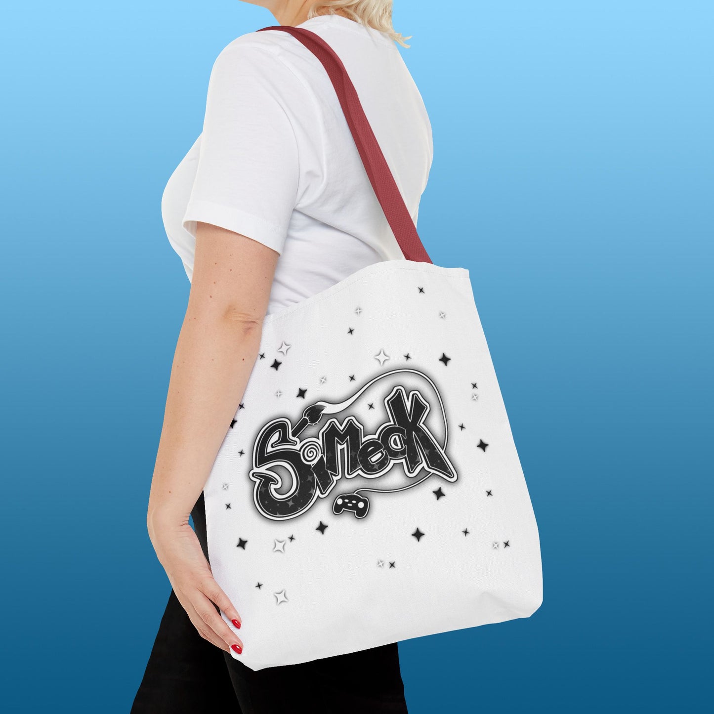 Simeck Black Tote Bag