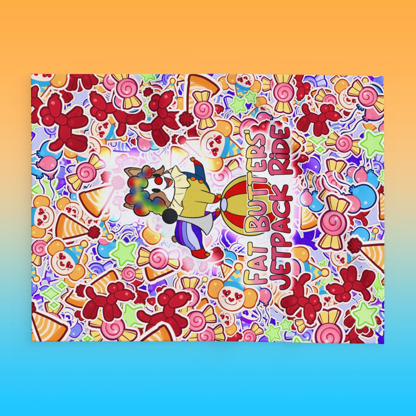 Clown Butters Fleece Blanket