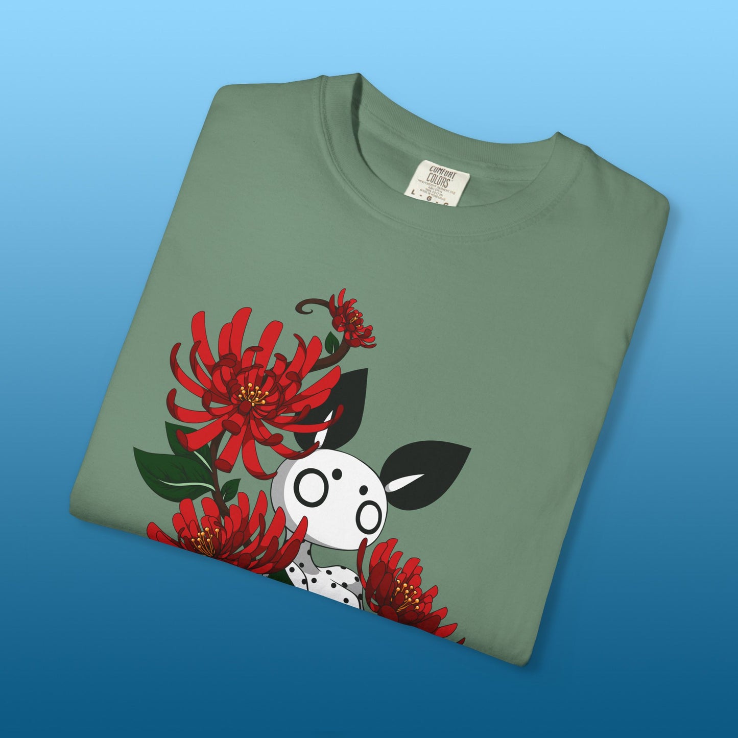 Red Flower T-shirt