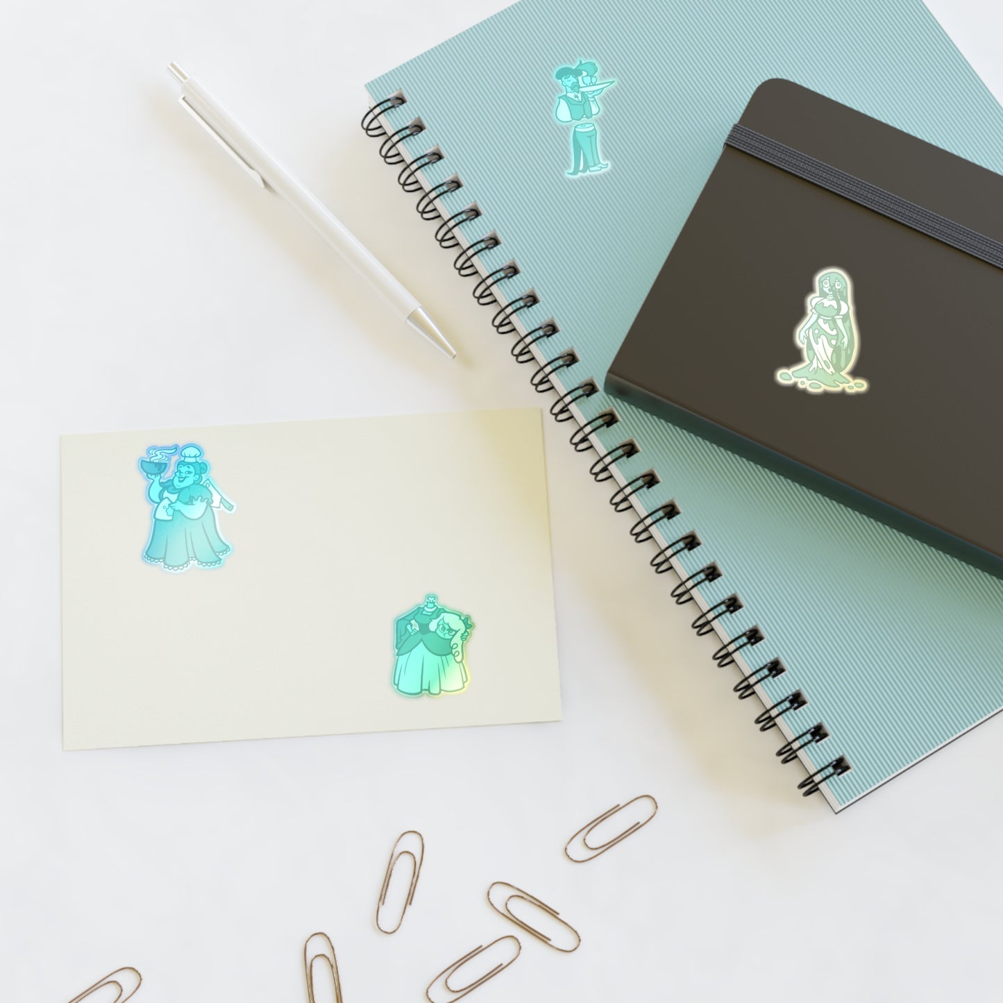 Spite Castle Staff Sticker Sheet