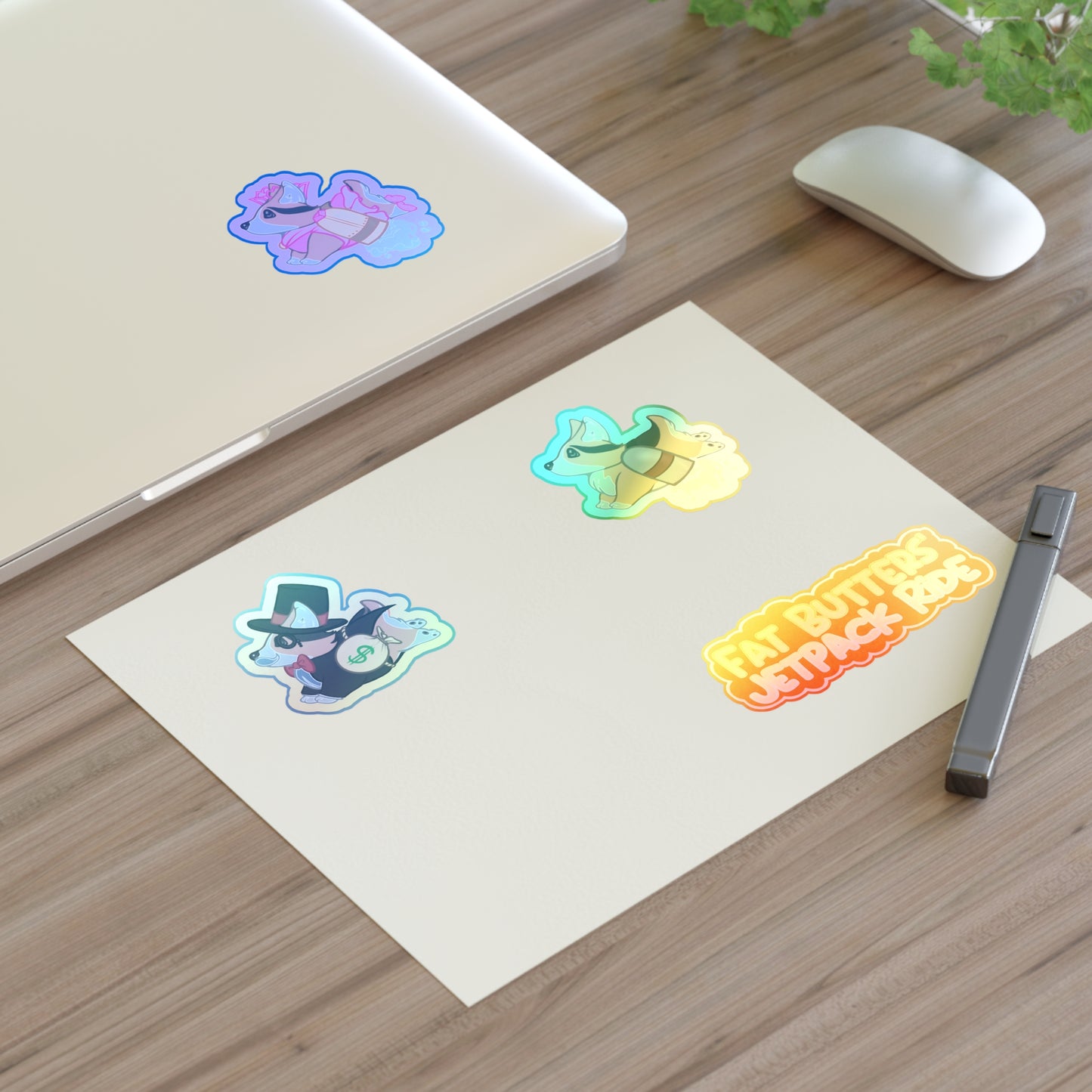 Pastel Butters Sticker Sheet