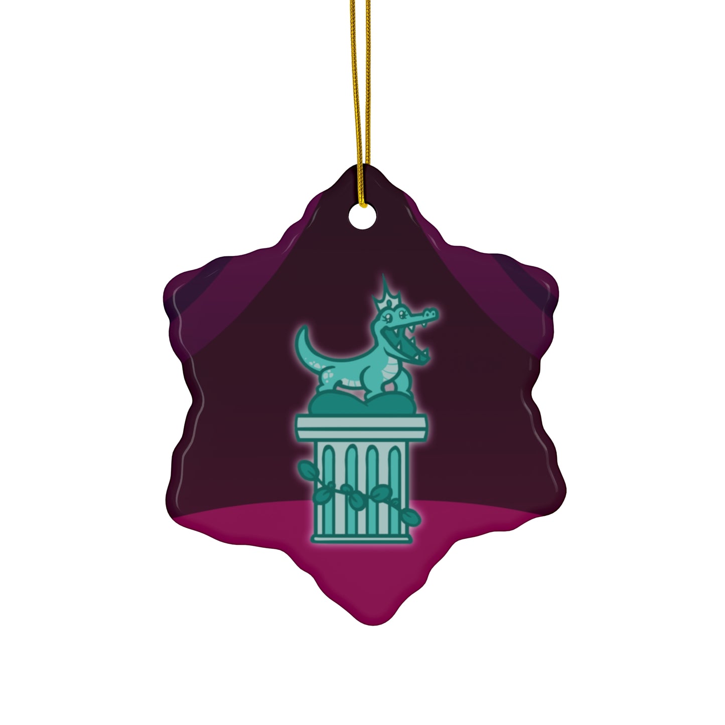 Pet Alligator Ceramic Ornaments