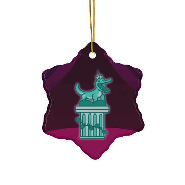 Pet Alligator Ceramic Ornaments