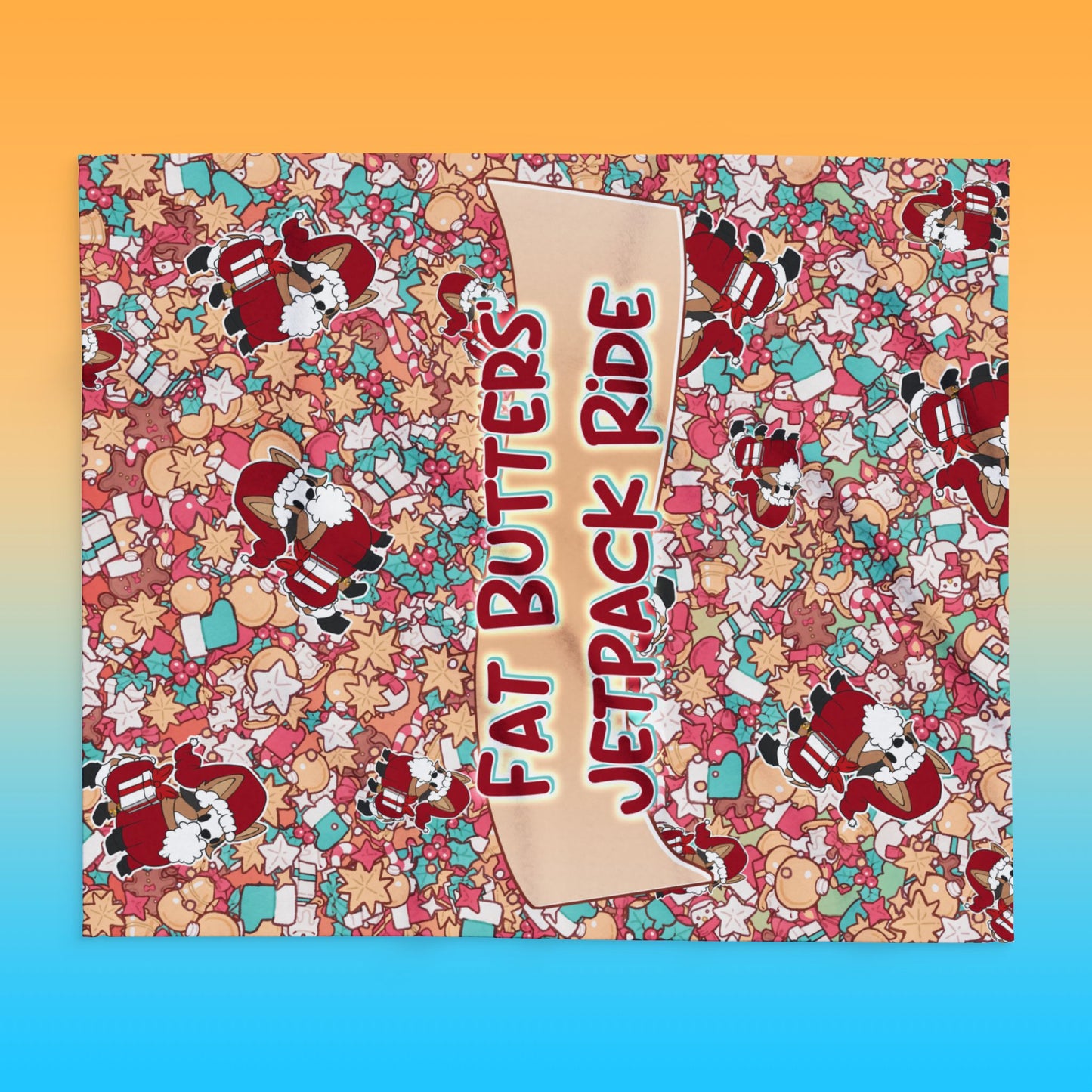 Santa Butters Fleece Blanket