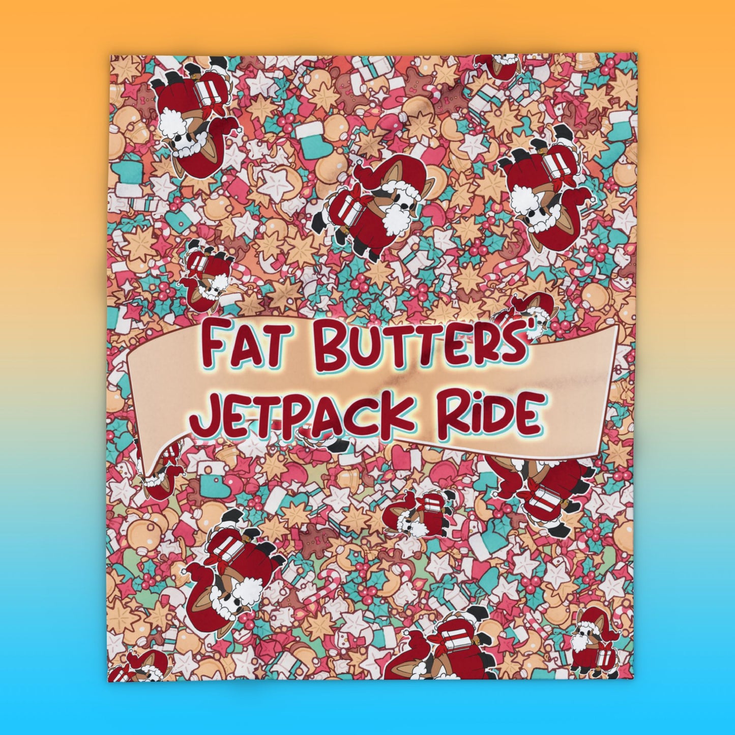 Santa Butters Fleece Blanket