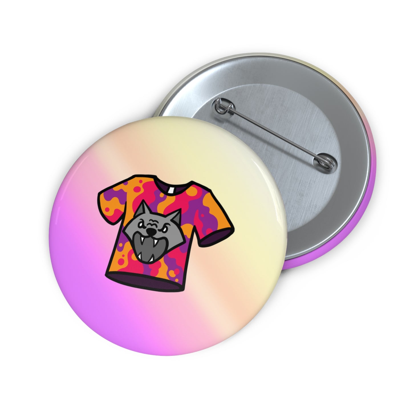 Tacky Shirt Pin Button
