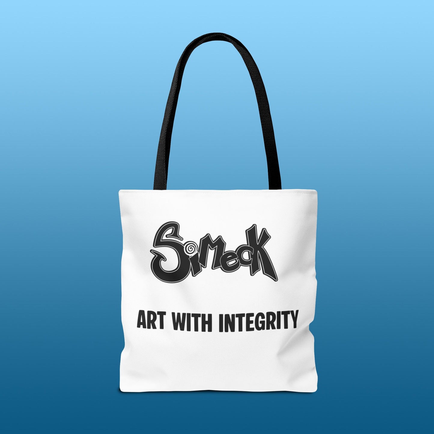 Simeck Black Tote Bag