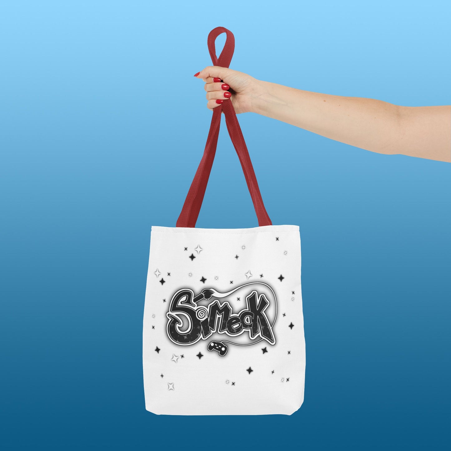 Simeck Black Tote Bag