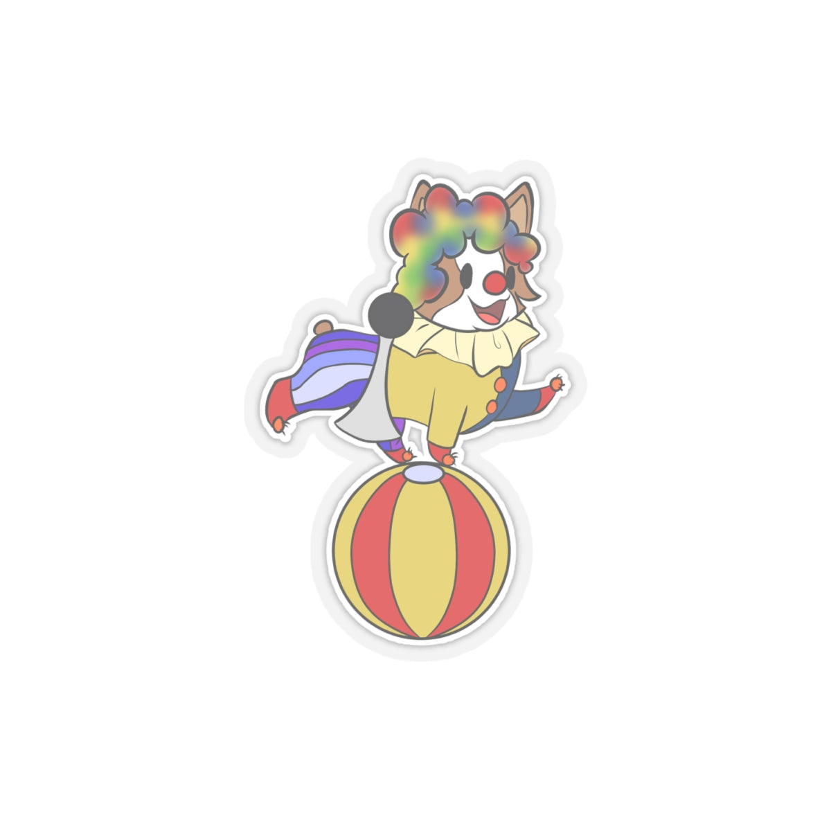 Clown Butters Sticker