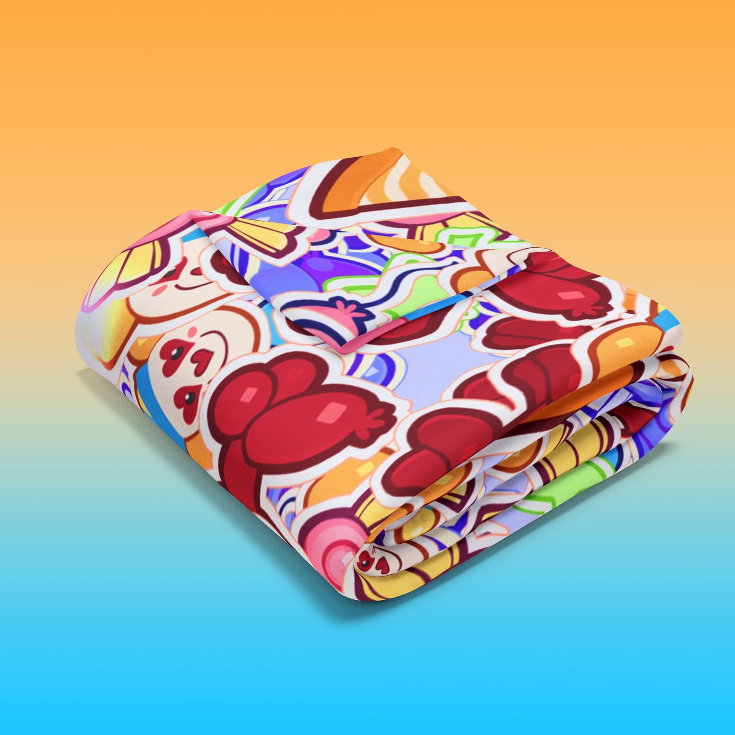 Clown Butters Fleece Blanket