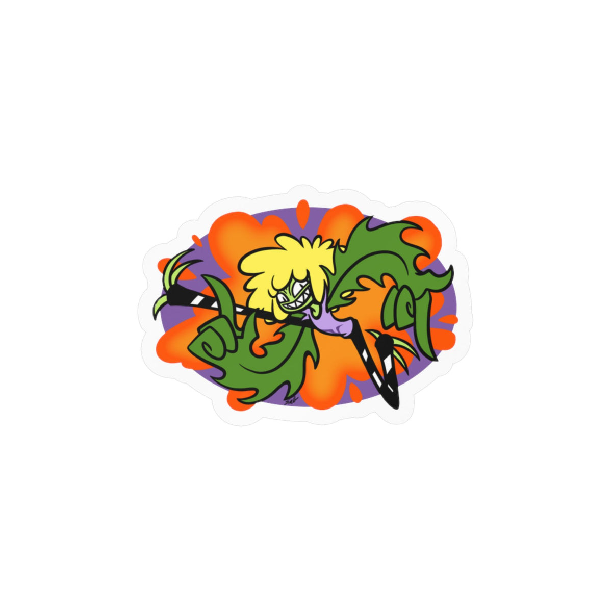 Dandy sticker from WeedWackers