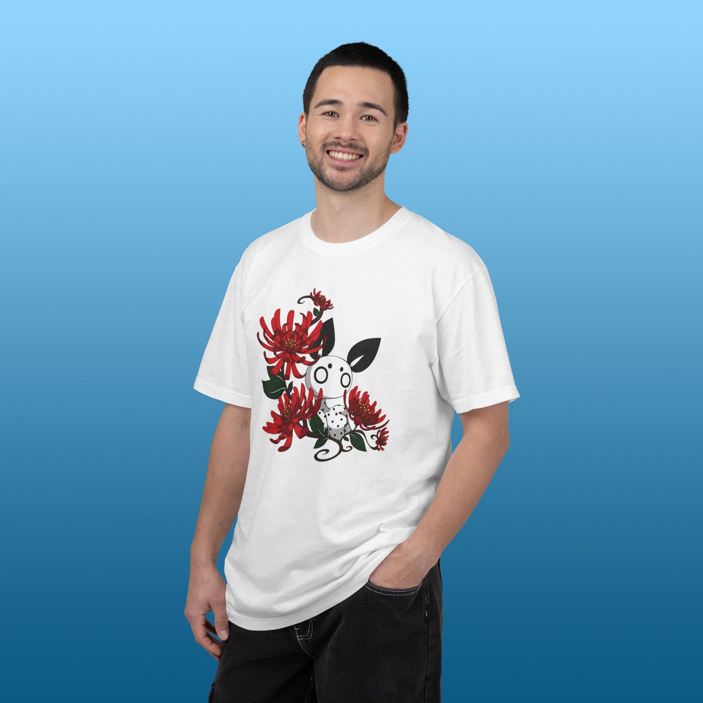 Red Flower T-shirt