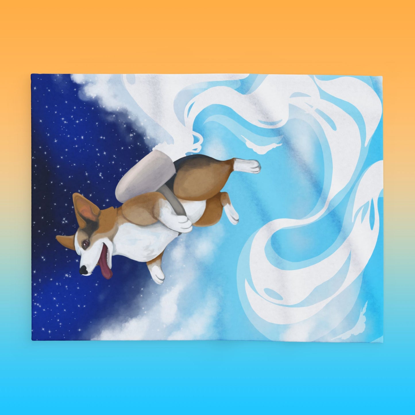 Fat Butters Fleece Blanket