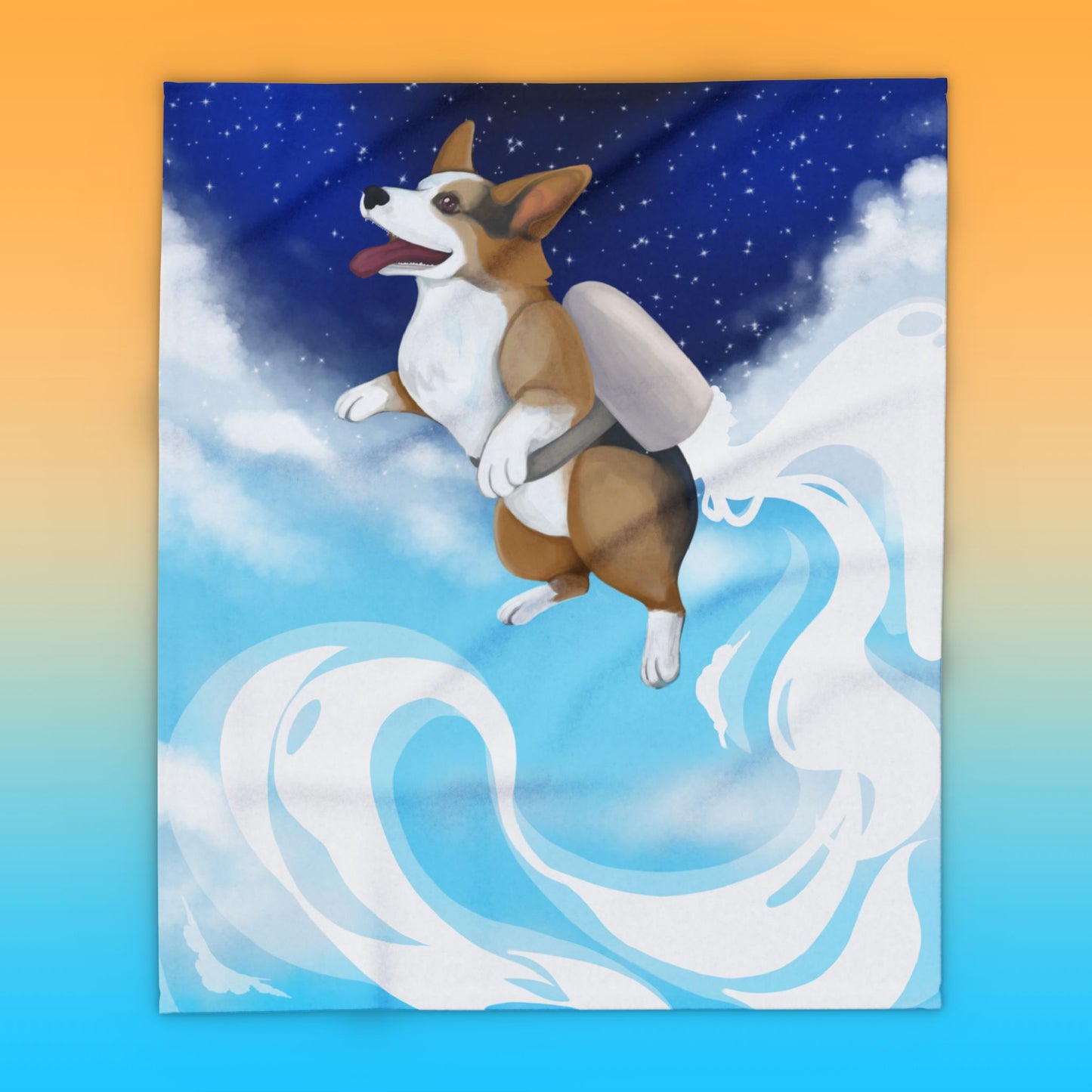 Fat Butters Fleece Blanket