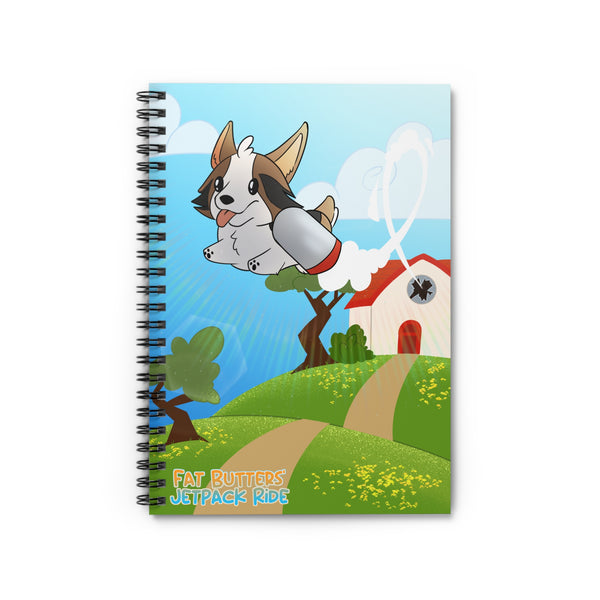 Fat Butters Spiral Notebook