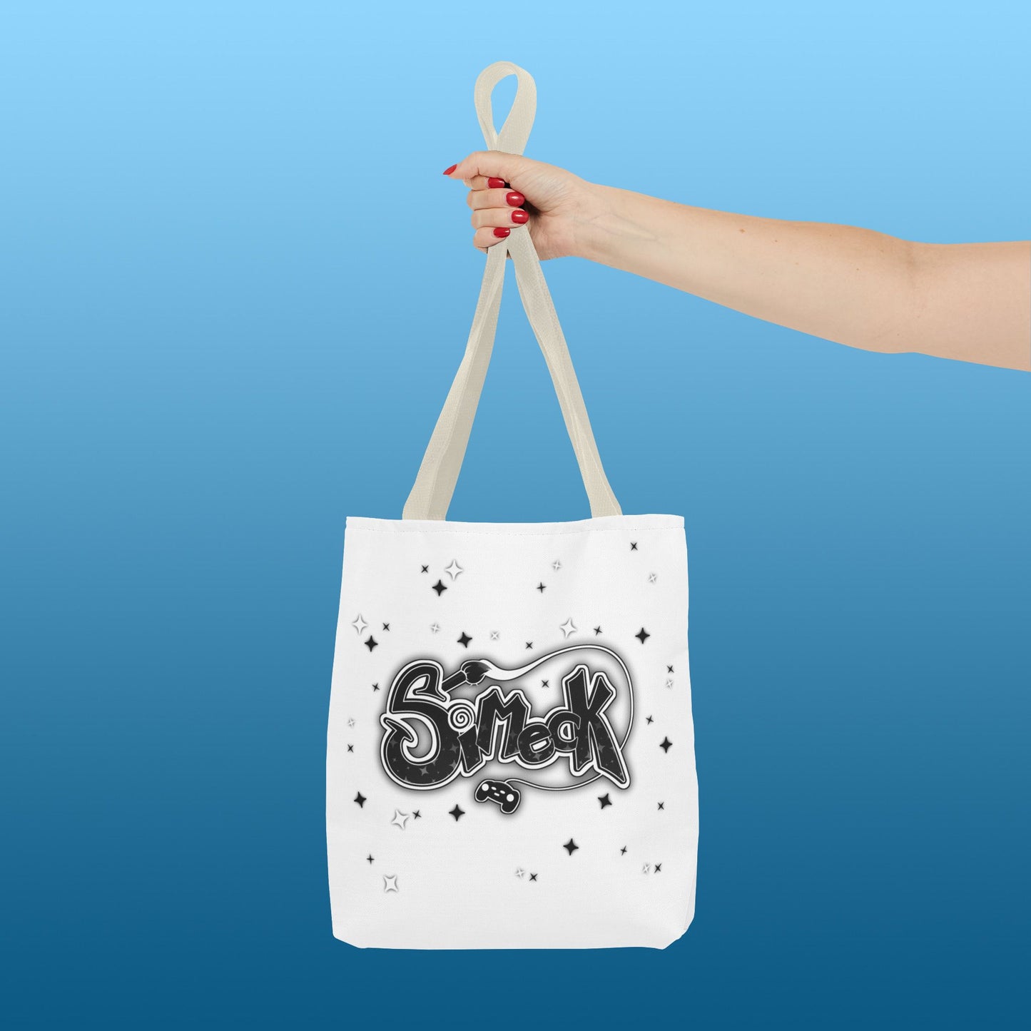 Simeck Black Tote Bag