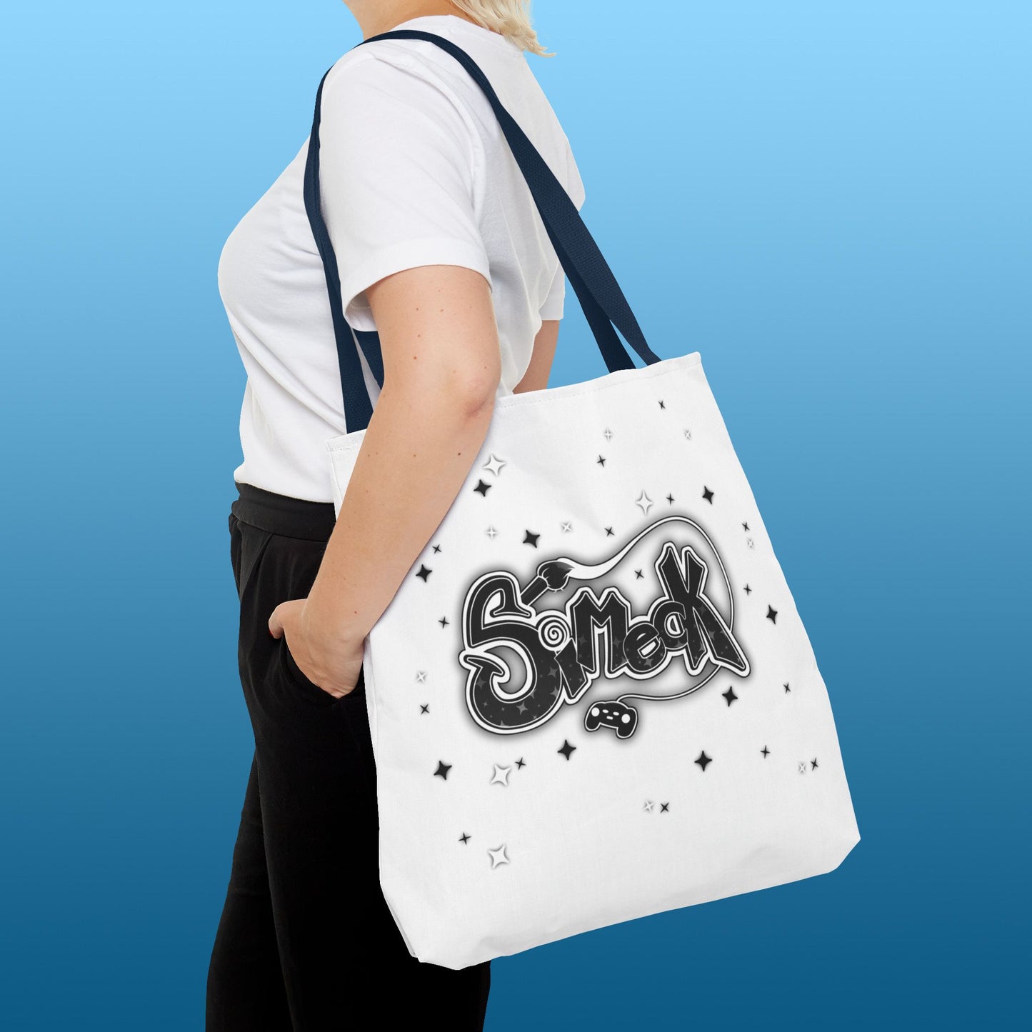 Simeck Black Tote Bag