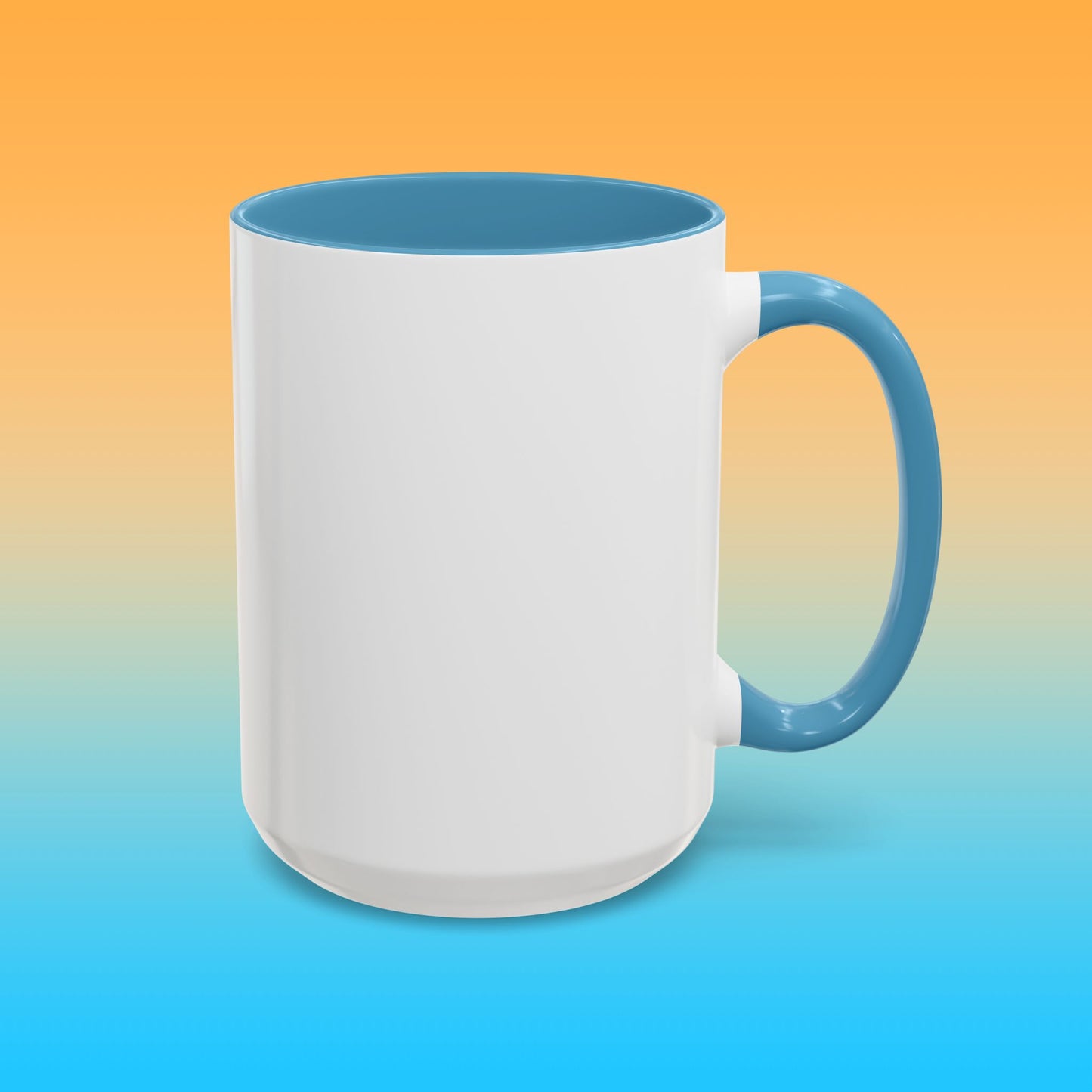 Fat Butters White Accent Mug