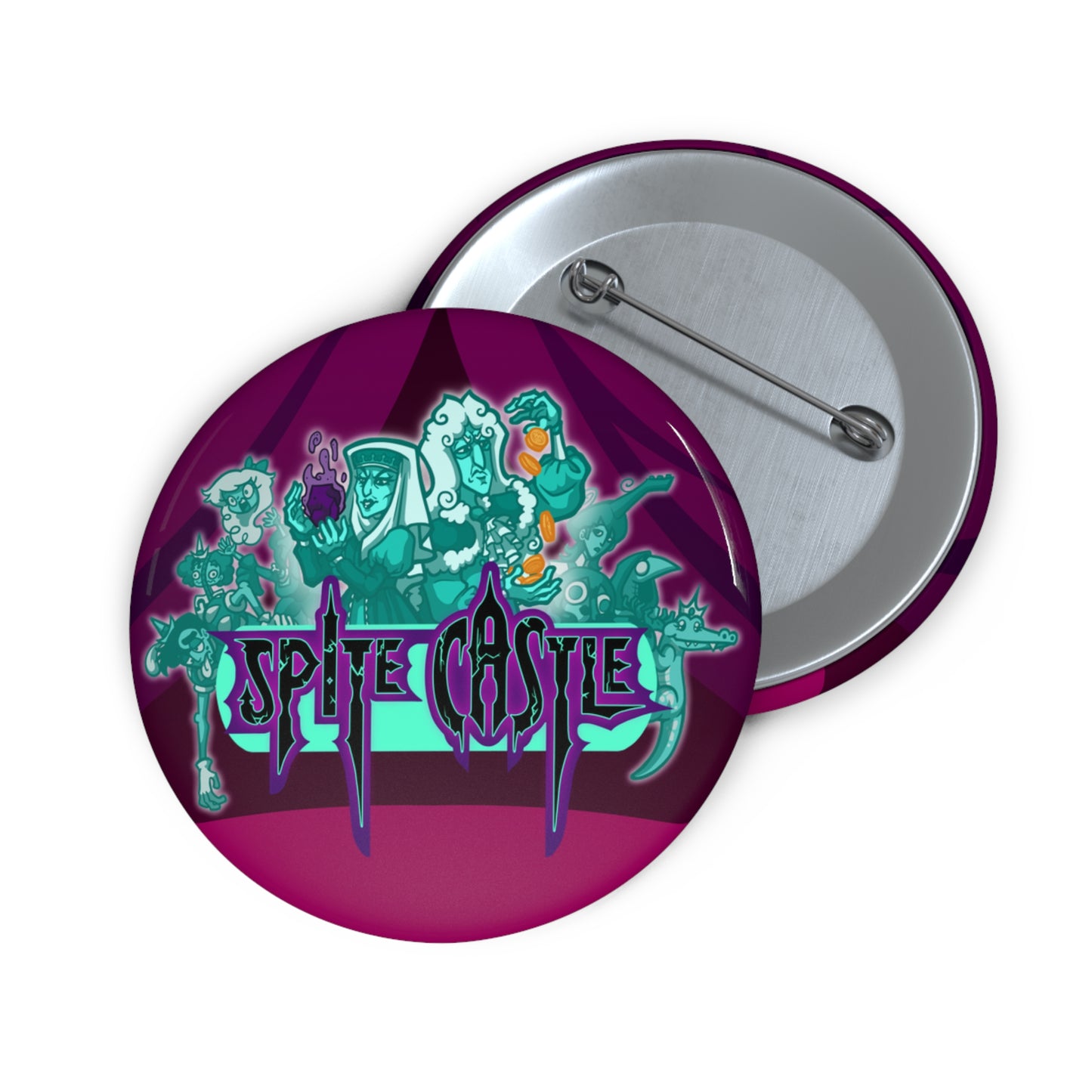 Spite Castle Pin Button