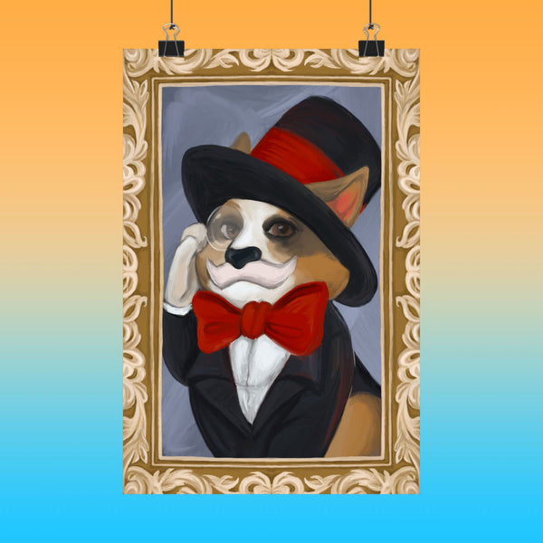 Gentleman Butters Romantic Matte Vertical Poster