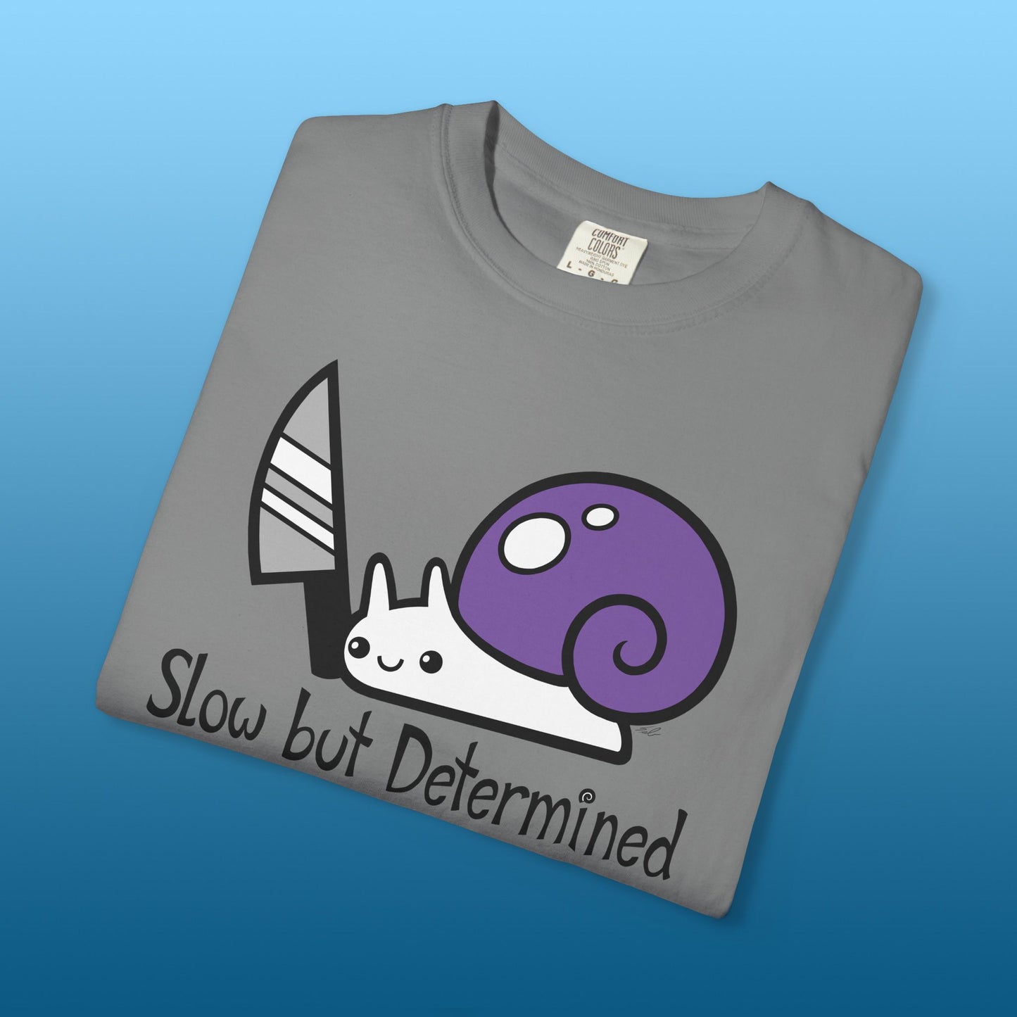 Snail on a Mission T-shirt