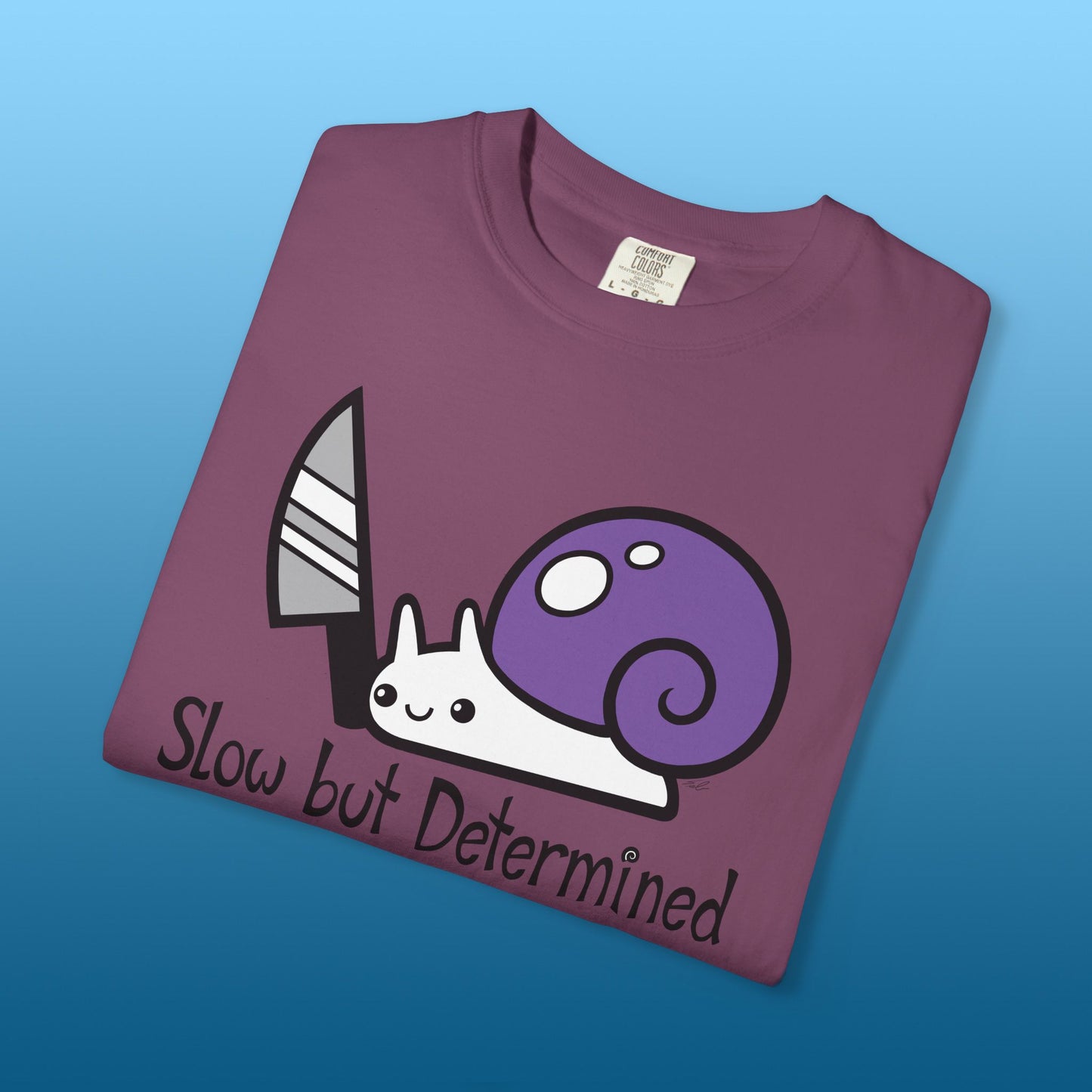 Snail on a Mission T-shirt