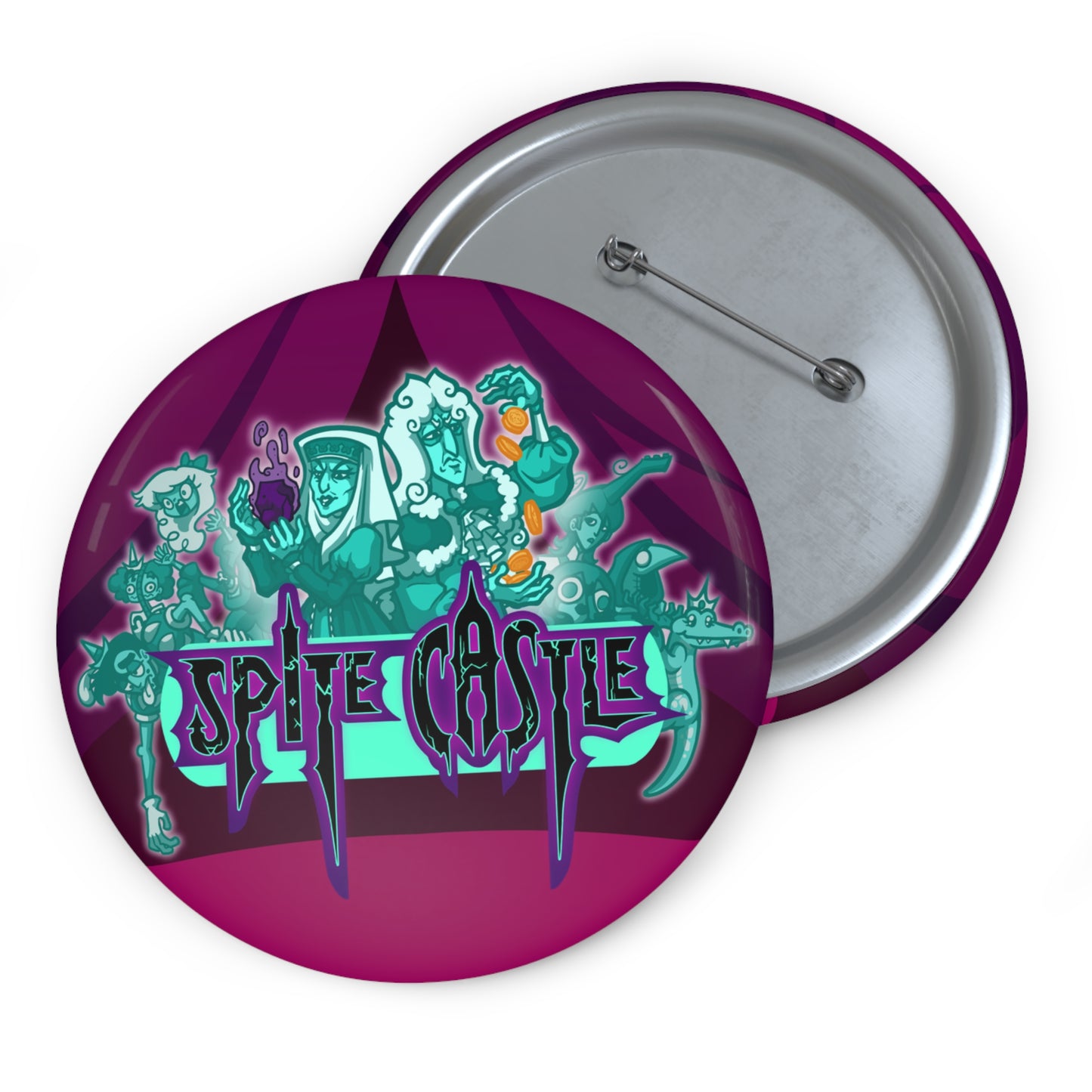 Spite Castle Pin Button