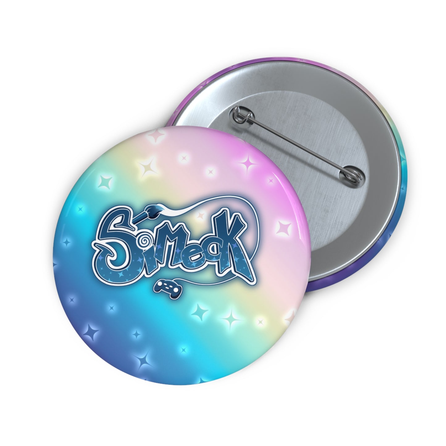 Simeck Retro Pin Button